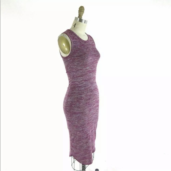 Wilfred Heather Space Purple Grey Jersey Dress 2XS - Picture 2 of 5